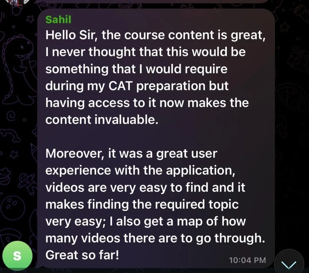 Sahil reviewing the S.C.A.L.E. course structure and learning platform