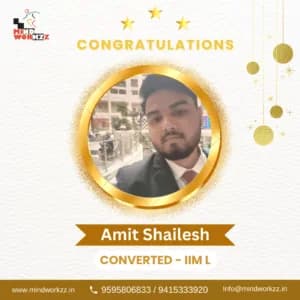 Amit Shailesh, converted IIM Lucknow