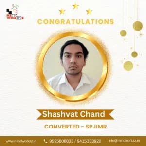 Shashvat Chand, converted SPJIMR