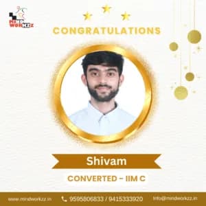 Shivam, converted IIM Calcutta